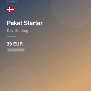 Paket Starter: Dein Einstieg nach Dänemark